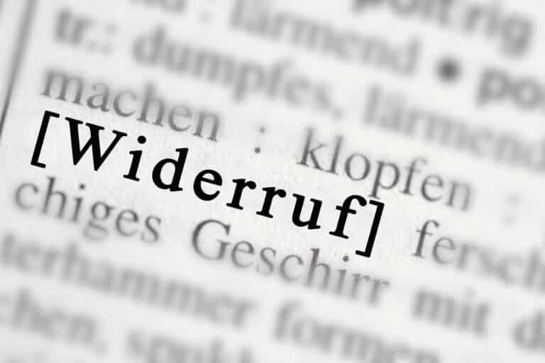 Widerruf-Mobile